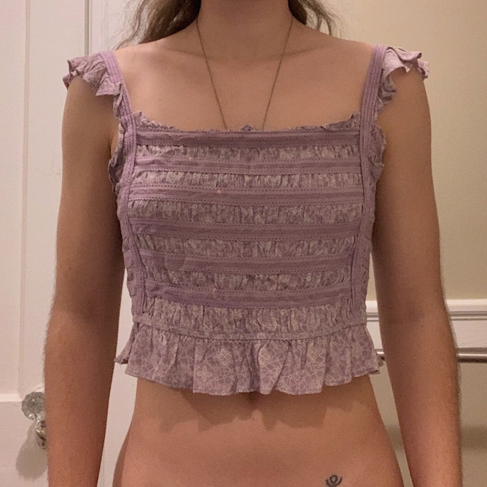 Skylar and Madison Cropped Tank Top